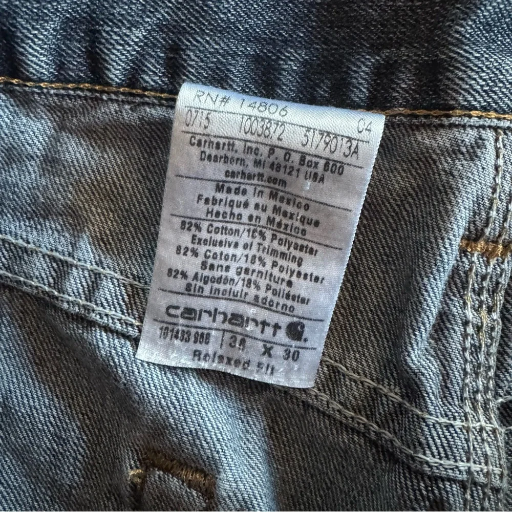 Carhartt Relaxed Fit Jeans Men’s 38X30  Style 101483-968.